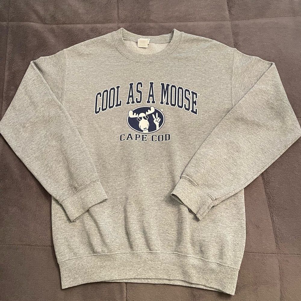 Cool As A Moose Cape Cod Crewneck